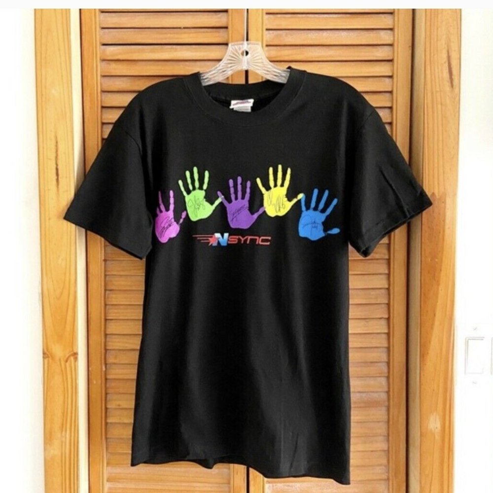 Vintage Deadstock 1998 Nysnc Planet Hollywood Conc